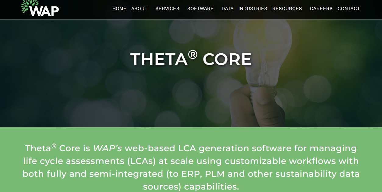 WAP Sustainability Website