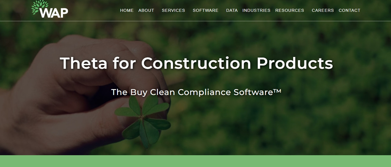 WAP Sustainability Website