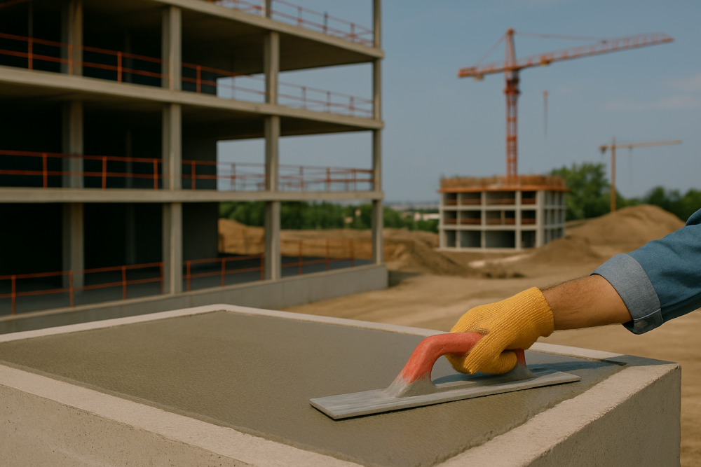 New Carbon-Negative Construction Material Captures CO₂ and Cures in Hours