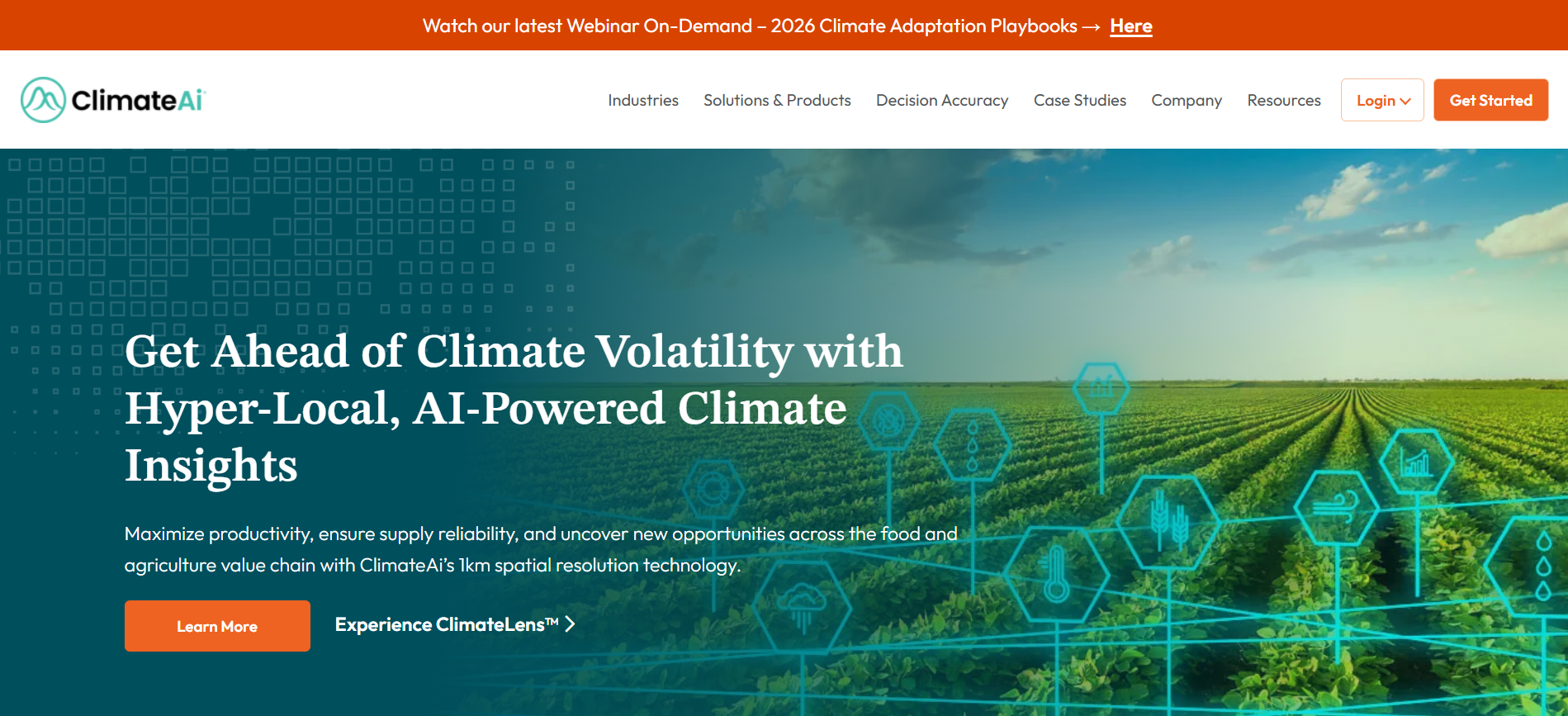 ClimateAi Website