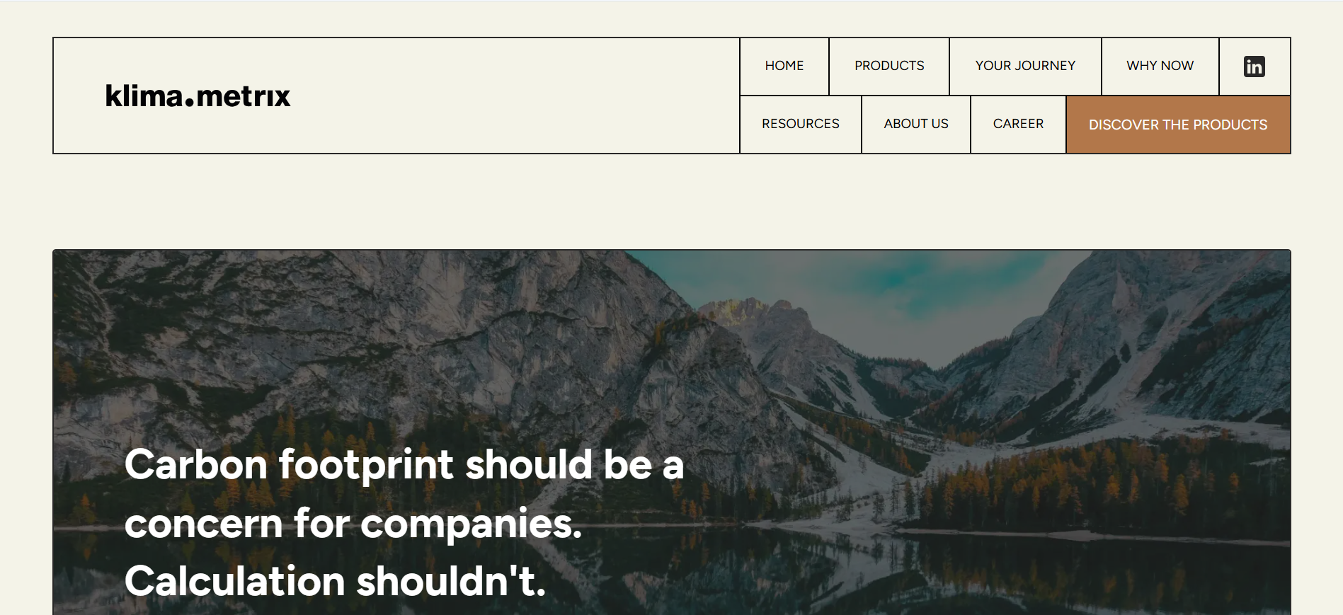 Klima.Metrix Website