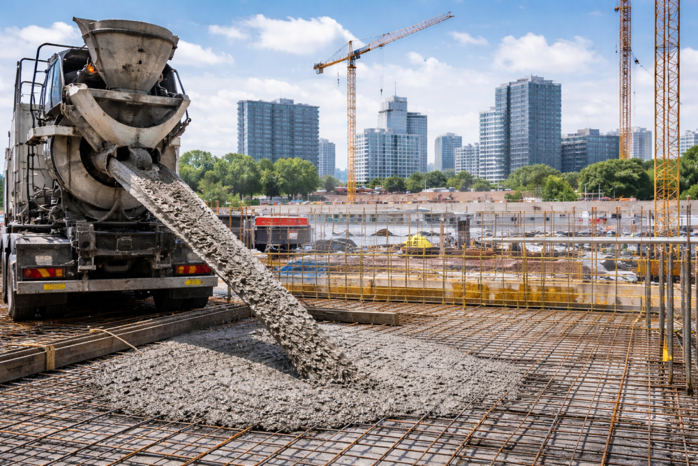 Heidelberg Materials Trials Low-Carbon Concrete in Greenwich Construction Pilot