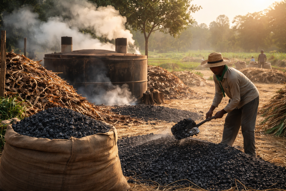 Microsoft Secures Biochar Carbon Removal Deal With Varaha in India