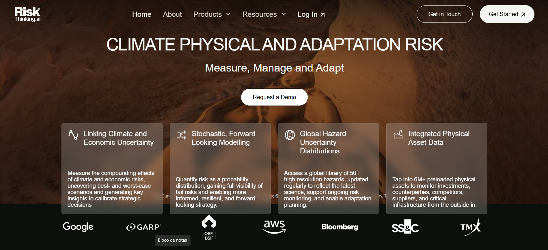 RiskThinking Website