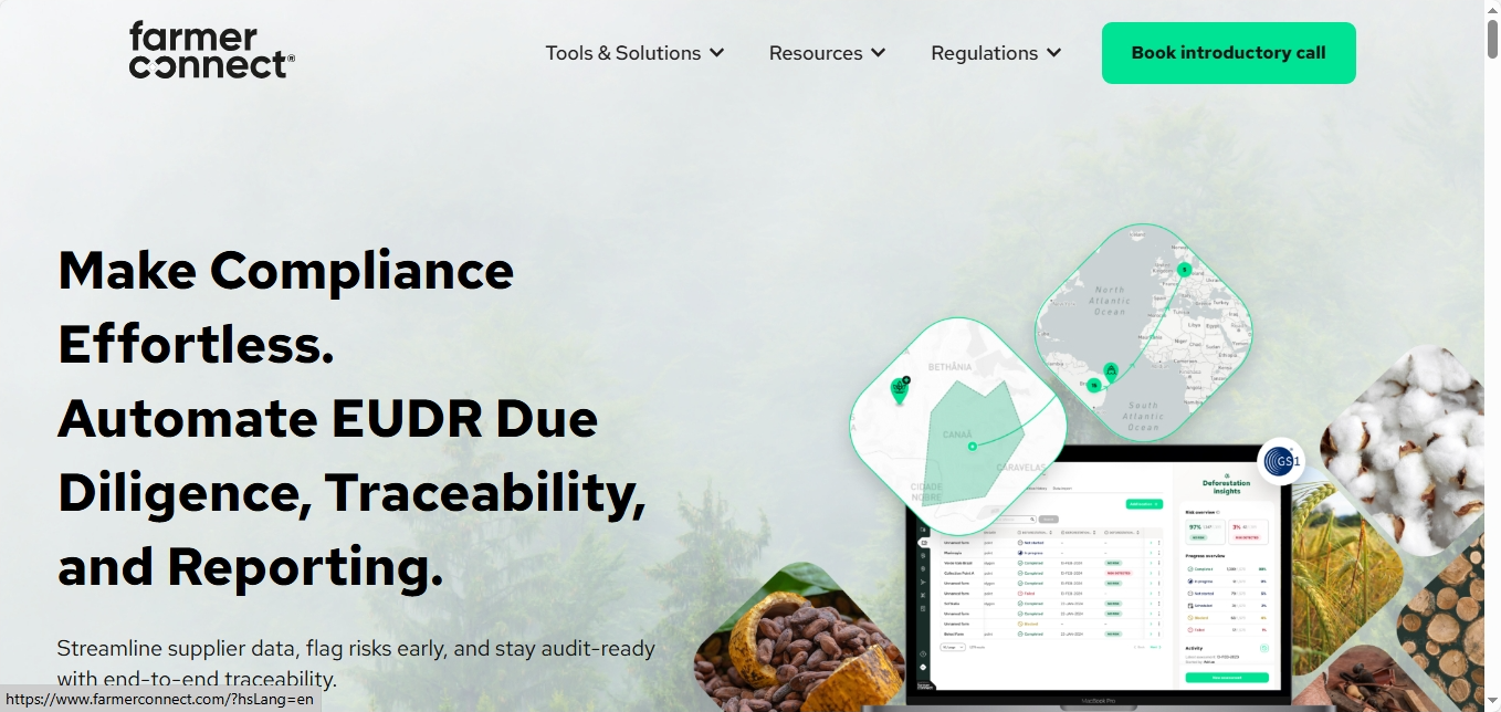 Farmer connect website