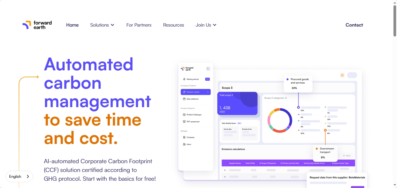 forward earth website