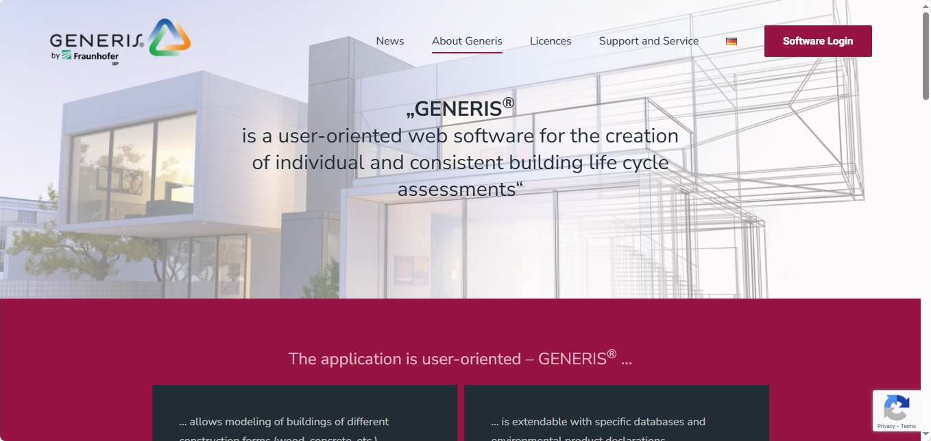 Generis website