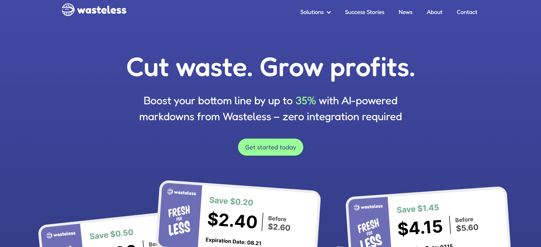 Wasteless Website